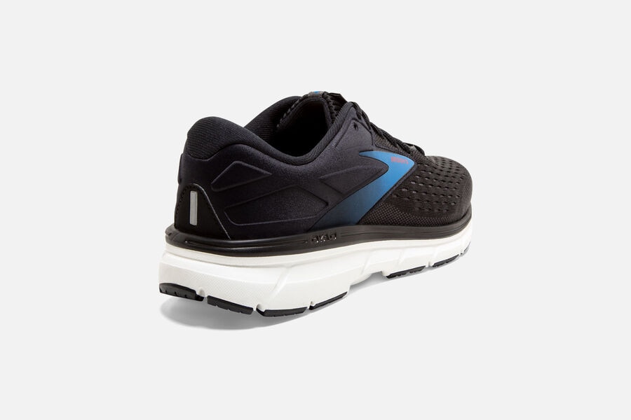 Brooks Israel Dyad 11 Road Running Shoes Mens - Black/Blue - WUL-895203